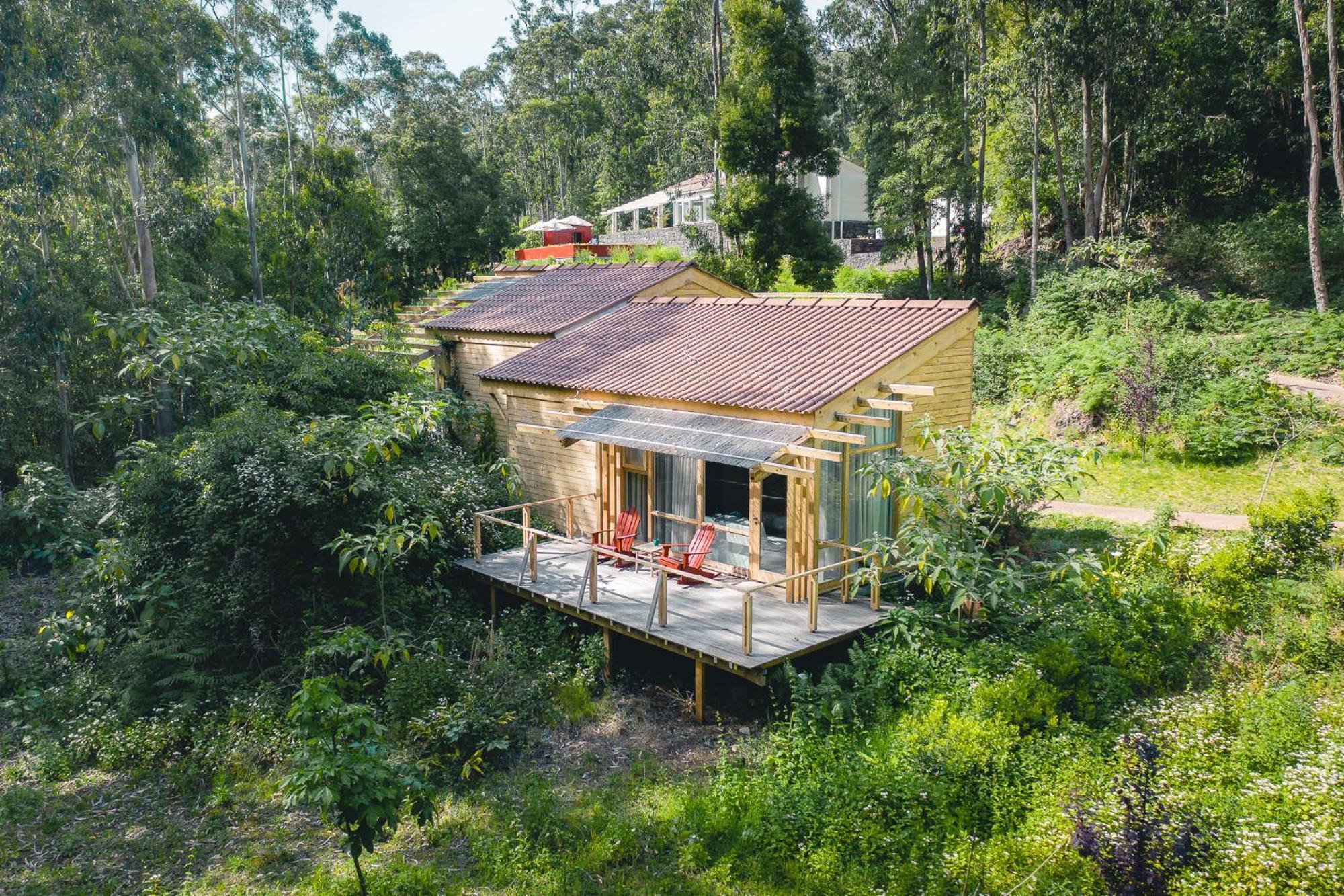 Cabanas Da Viscondessa Urzelina Buitenkant foto